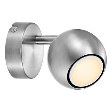 Nordlux - Foco de pared CHICAGO 1xGU10/10W/230V cromo mate
