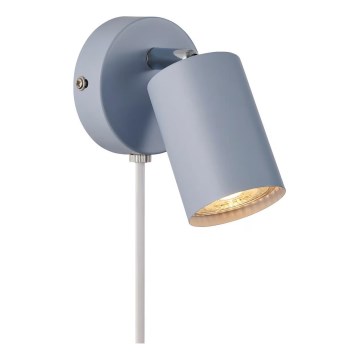 Nordlux - Foco de pared EXPLORE 1xGU10/7W/230V azul