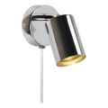 Nordlux - Foco de pared EXPLORE 1xGU10/7W/230V cromo brillante