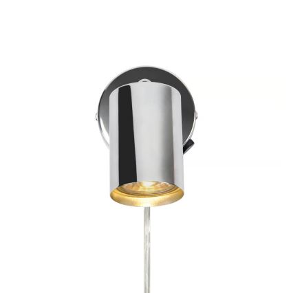Nordlux - Foco de pared EXPLORE 1xGU10/7W/230V cromo brillante