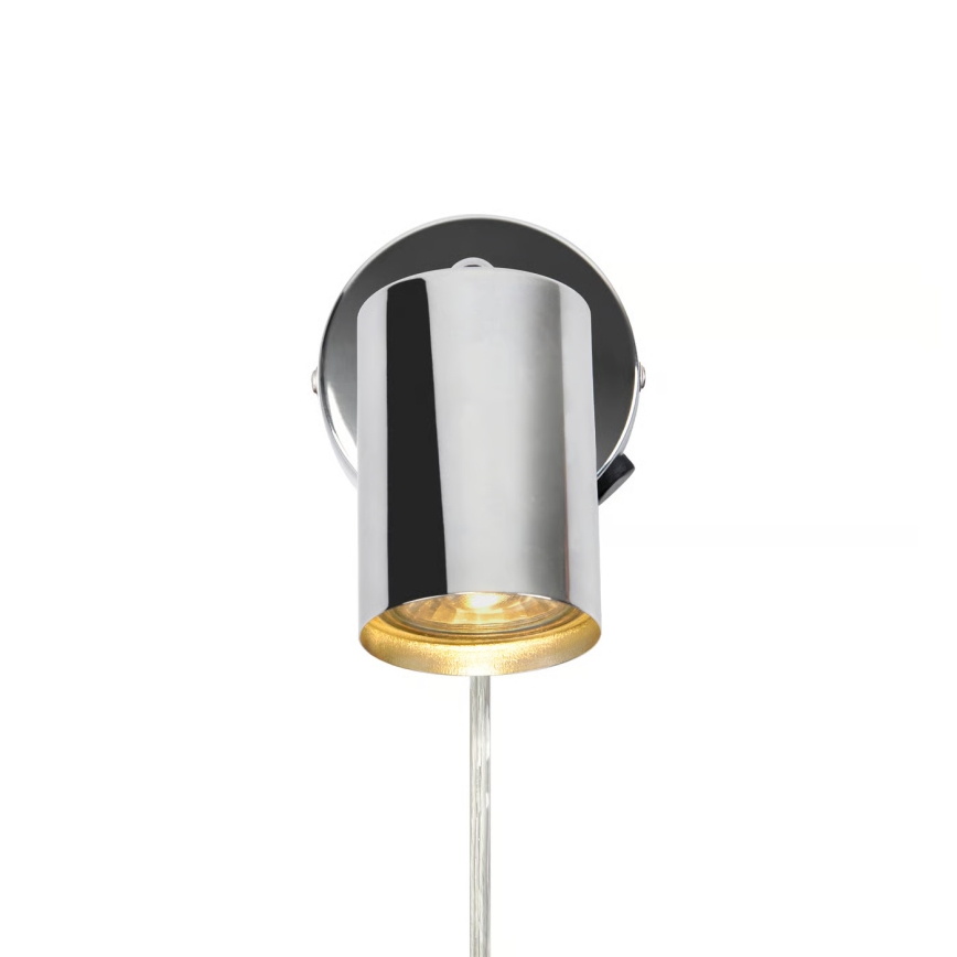 Nordlux - Foco de pared EXPLORE 1xGU10/7W/230V cromo brillante