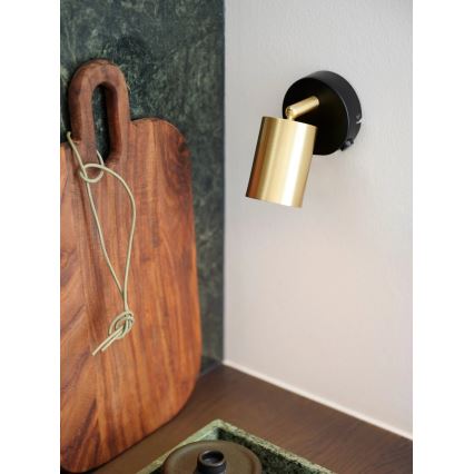 Nordlux - Foco de pared EXPLORE 1xGU10/7W/230V latón
