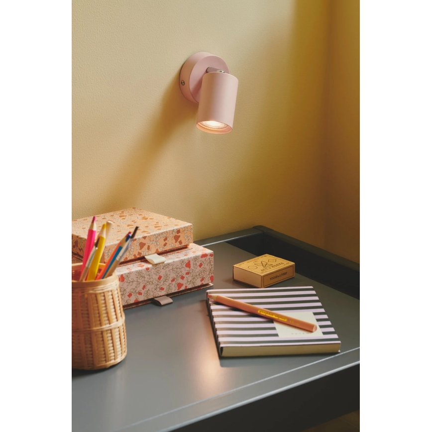 Nordlux - Foco de pared EXPLORE 1xGU10/7W/230V rosa