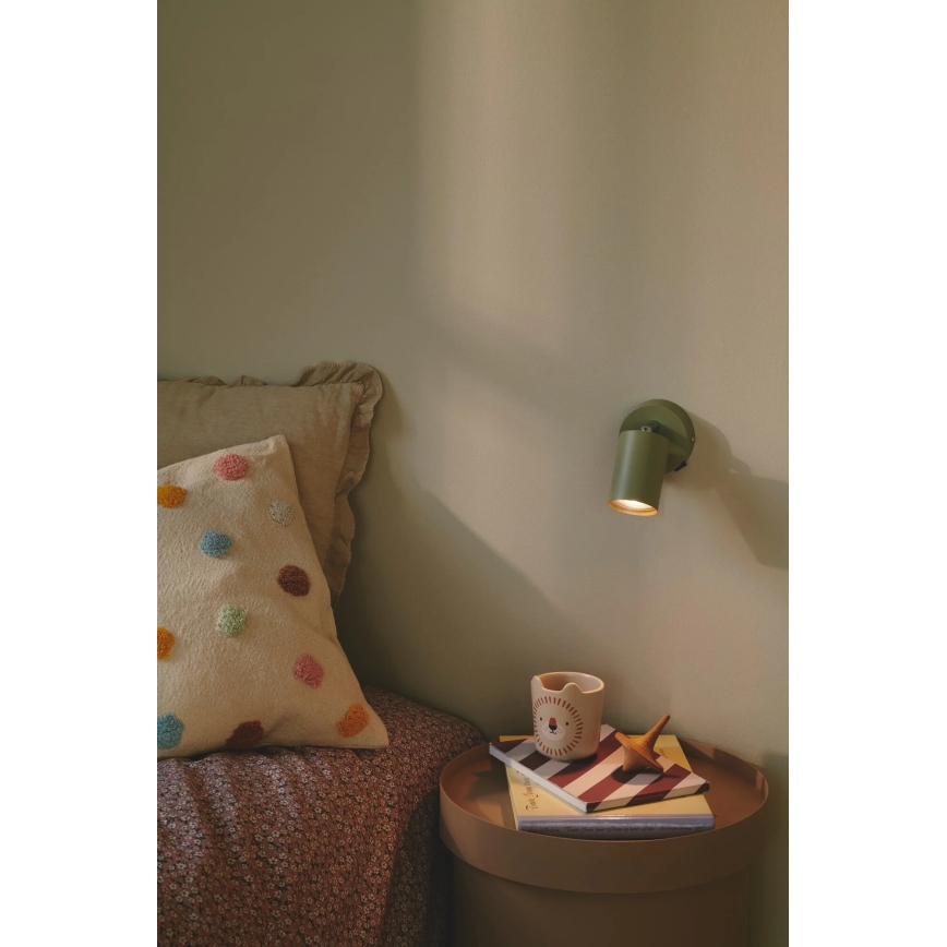 Nordlux - Foco de pared EXPLORE 1xGU10/7W/230V Verde