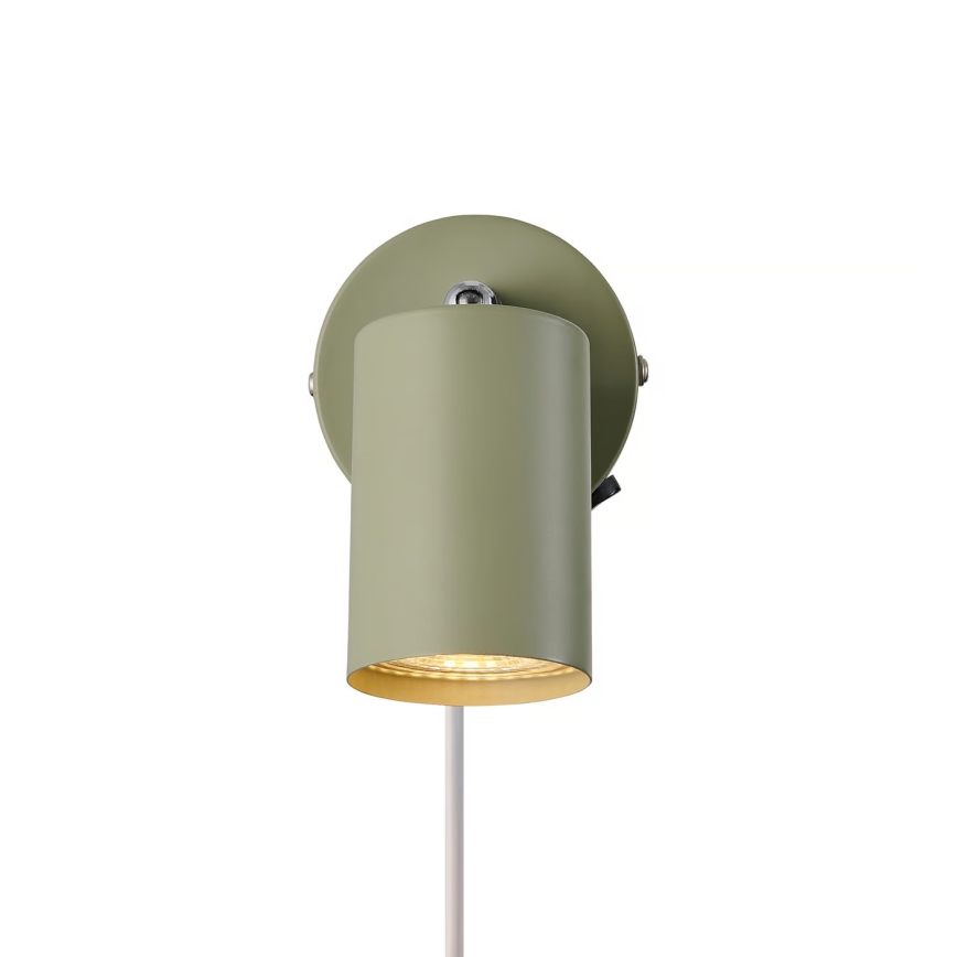 Nordlux - Foco de pared EXPLORE 1xGU10/7W/230V Verde