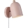 Nordlux - Foco de pared GASTON 1xE27/15W/230V rosa