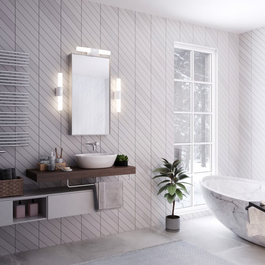 Nordlux - Iluminación LED para espejos de baño HELVA LED/9W/230V 3000K IP44