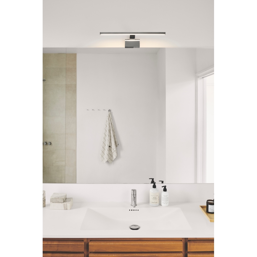 Nordlux - Iluminación LED para espejos de baño MARLEE LED/8,9W/230V IP44 3000K 50 cm cromo brillante
