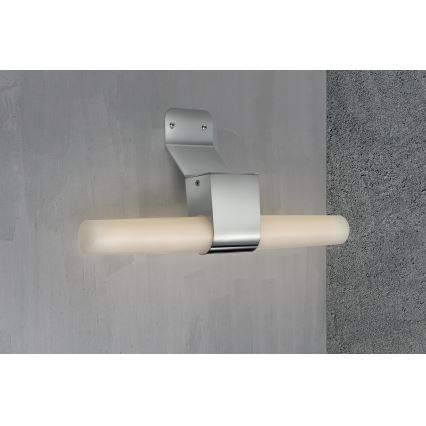 Nordlux - Iluminación LED regulable para espejos de baño HELVA LED/9,5W/230V IP44 3000/4000K CRI 90 cromo mate