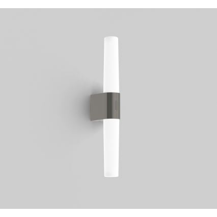 Nordlux - Iluminación LED regulable para espejos de baño HELVA LED/9,5W/230V IP44 3000/4000K CRI 90 cromo mate