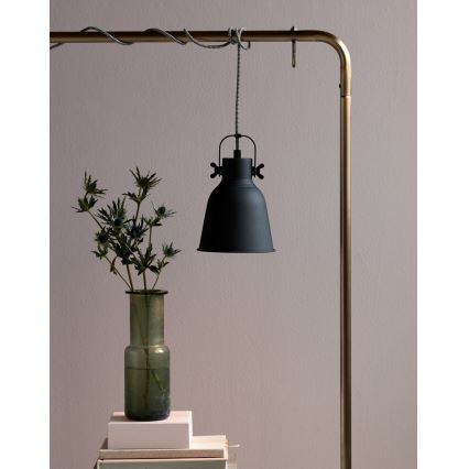 Nordlux - Lámpara colgante ADRIAN 1xE27/25W/230V diá. 16 cm antracita