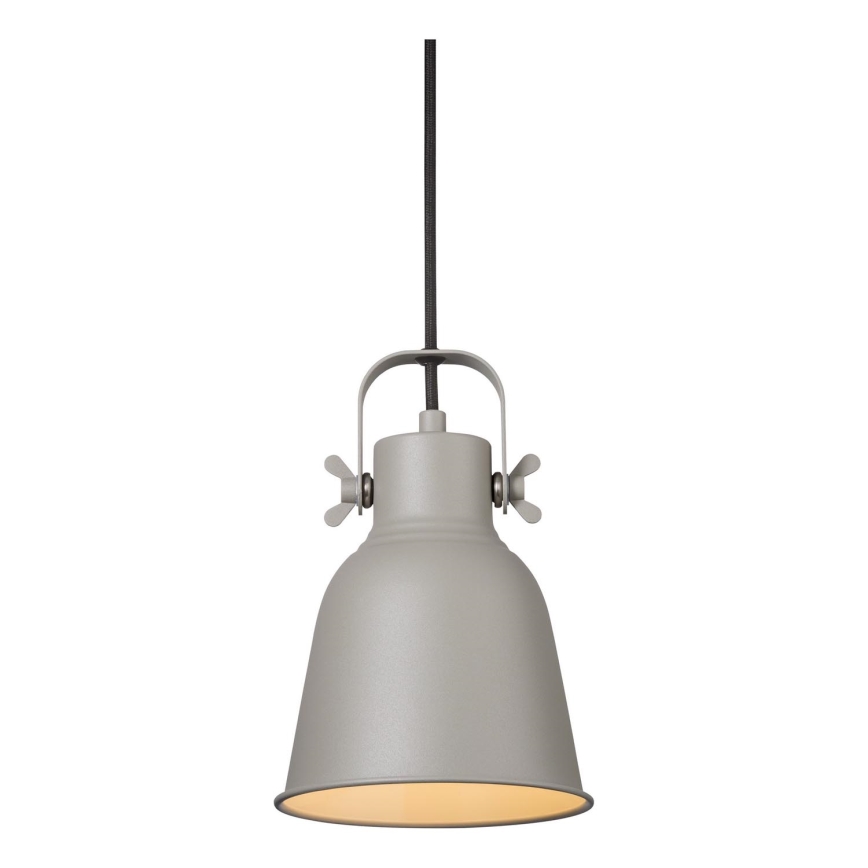 Nordlux - Lámpara colgante ADRIAN 1xE27/25W/230V diá. 16 cm gris
