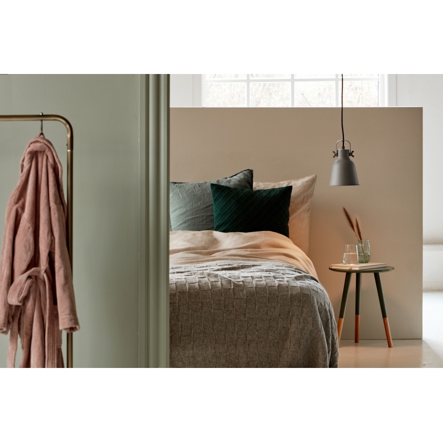 Nordlux - Lámpara colgante ADRIAN 1xE27/25W/230V diá. 16 cm gris