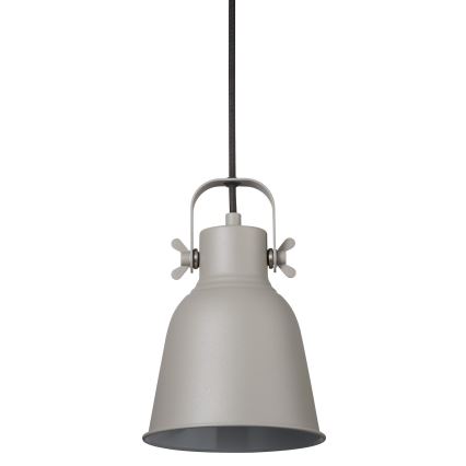 Nordlux - Lámpara colgante ADRIAN 1xE27/25W/230V diá. 16 cm gris