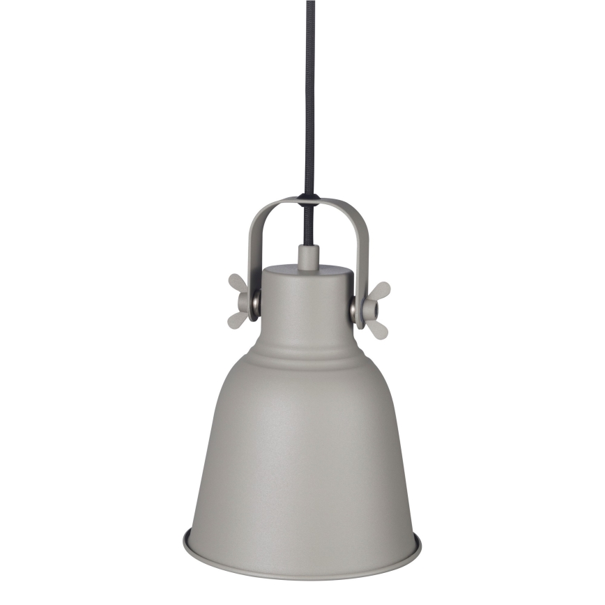 Nordlux - Lámpara colgante ADRIAN 1xE27/25W/230V diá. 16 cm gris