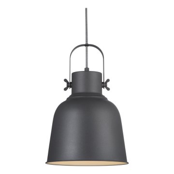 Nordlux - Lámpara colgante ADRIAN 1xE27/40W/230V diá. 25 cm antracita