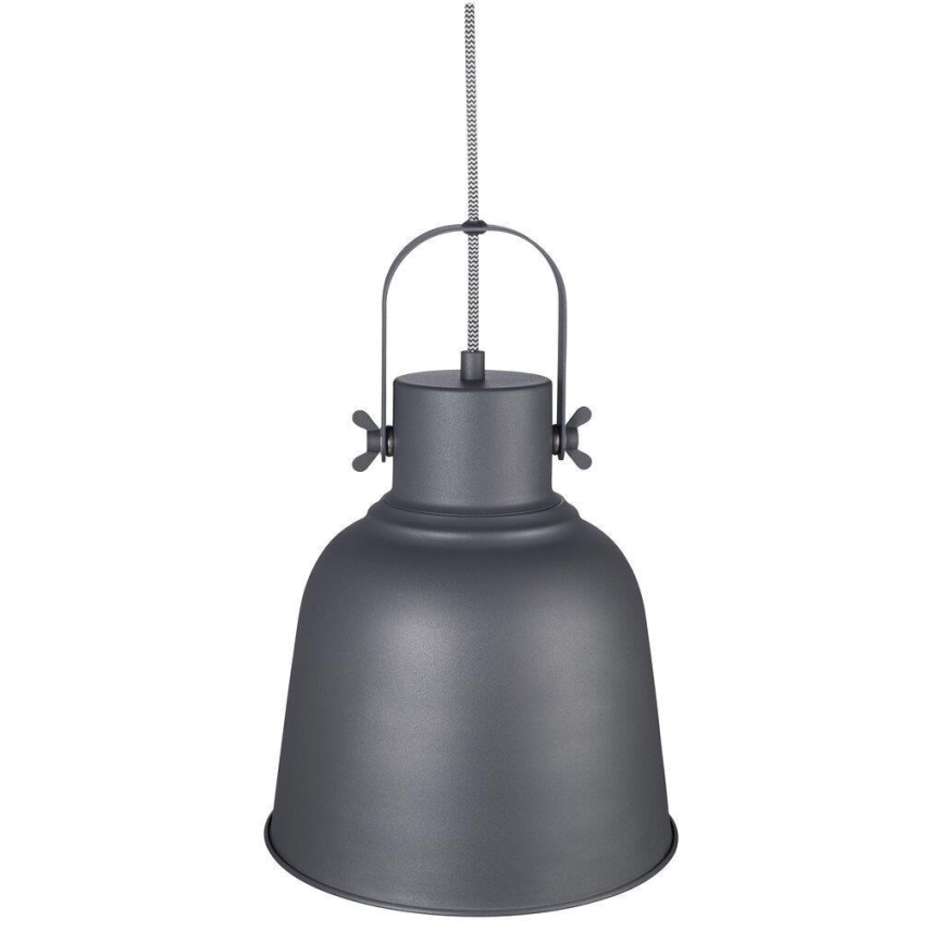 Nordlux - Lámpara colgante ADRIAN 1xE27/40W/230V diá. 25 cm antracita