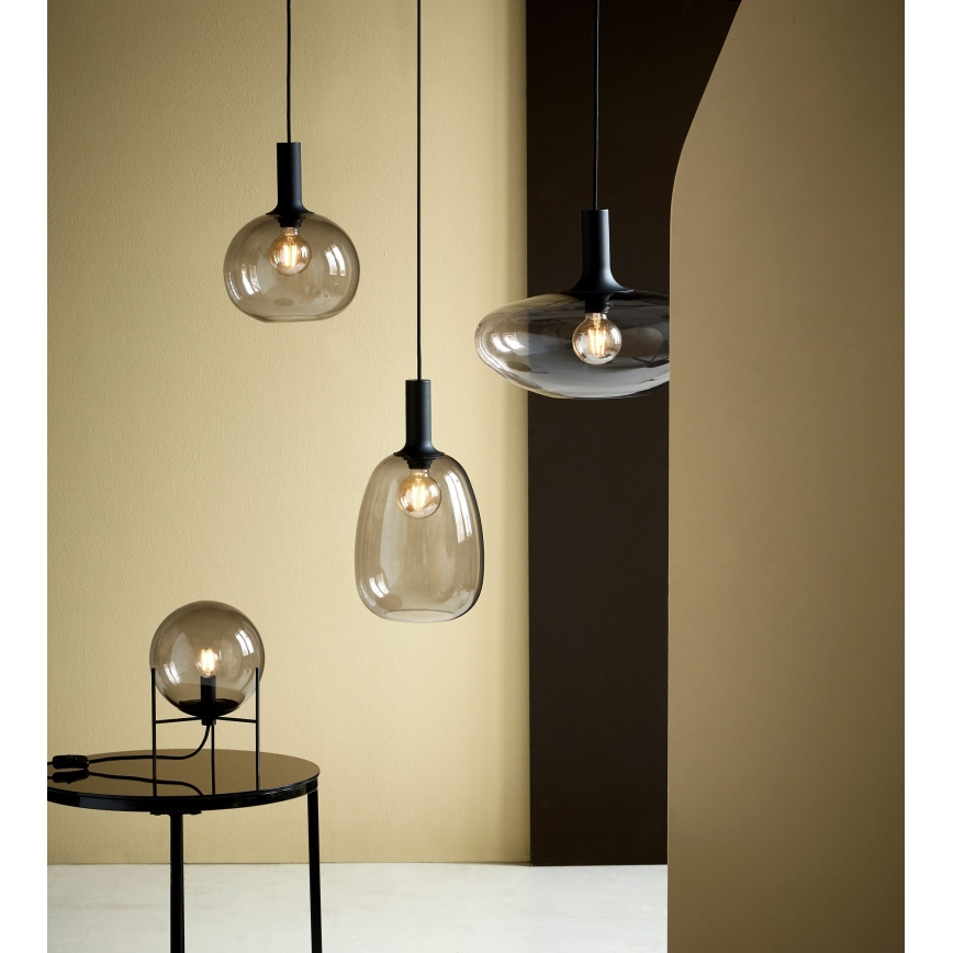 Nordlux - Lámpara colgante ALTON 1xE27/60W/230V negro