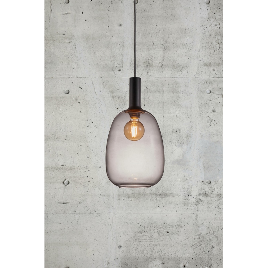 Nordlux - Lámpara colgante ALTON 1xE27/60W/230V negro