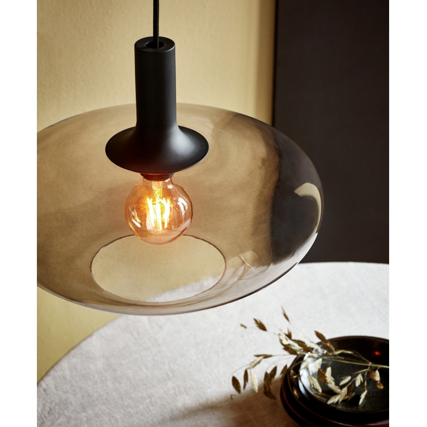 Nordlux - Lámpara colgante ALTON 1xE27/60W/230V negro