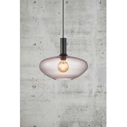 Nordlux - Lámpara colgante ALTON 1xE27/60W/230V negro