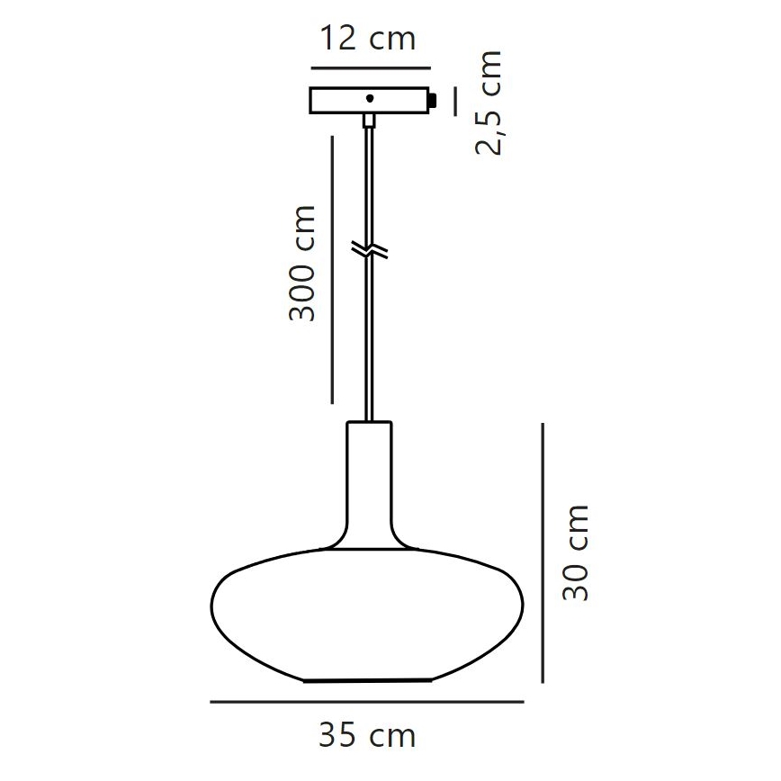 Nordlux - Lámpara colgante ALTON 1xE27/60W/230V negro