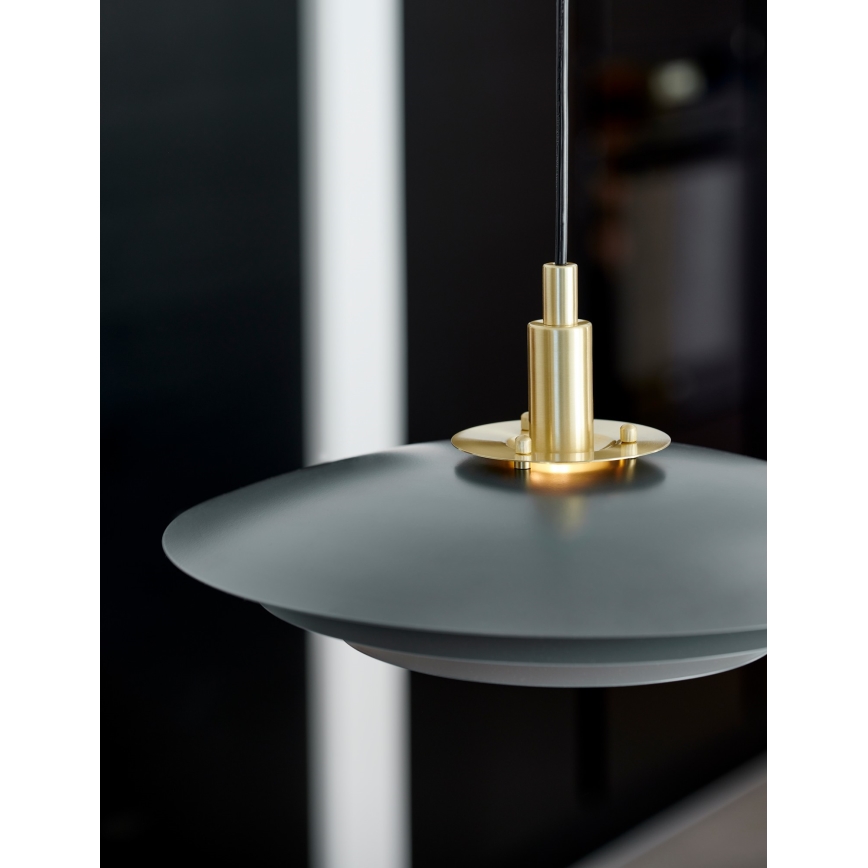 Nordlux - Lámpara colgante BRETAGNE 1xG9/25W/230V antracita