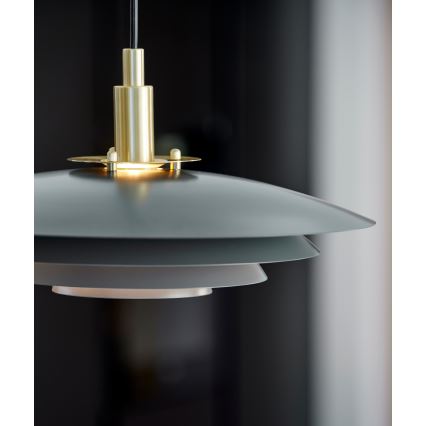 Nordlux - Lámpara colgante BRETAGNE 1xG9/25W/230V antracita
