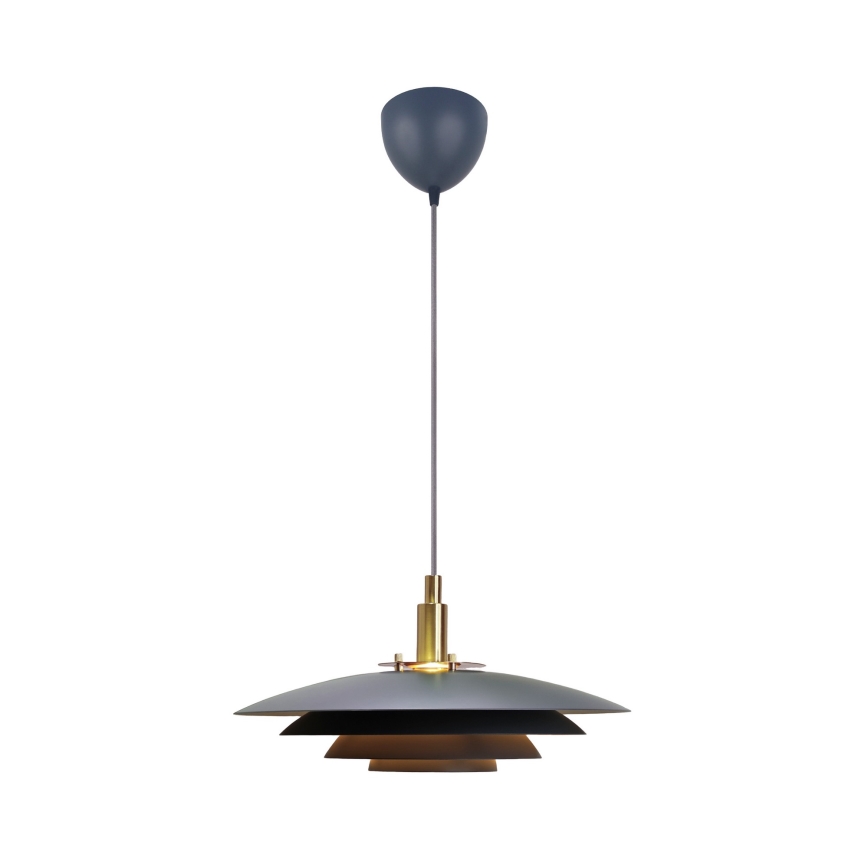 Nordlux - Lámpara colgante BRETAGNE 1xG9/25W/230V antracita