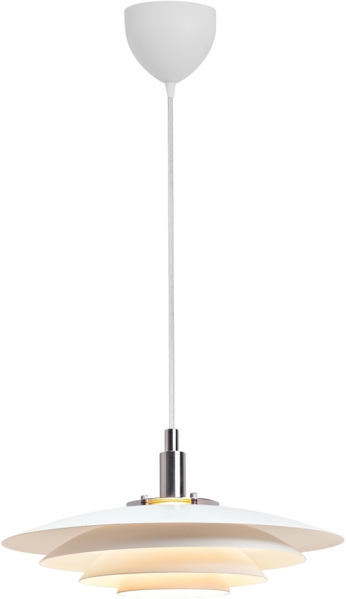 Nordlux - Lámpara colgante BRETAGNE 1xG9/25W/230V blanco