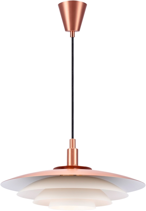Nordlux - Lámpara colgante BRETAGNE 1xG9/25W/230V rosa dorado