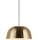 Nordlux - Lámpara colgante CERA 1xE27/60W/230V dorado