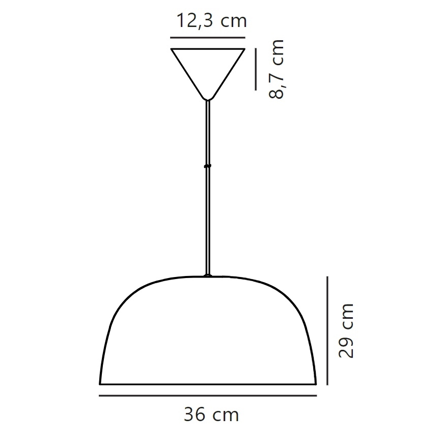 Nordlux - Lámpara colgante CERA 1xE27/60W/230V dorado
