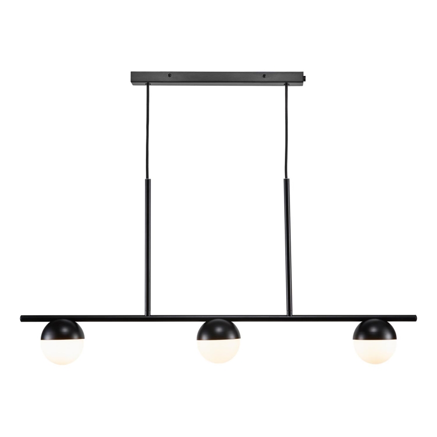 Nordlux - Lámpara colgante CONTINA 3xG9/5W/230V negro