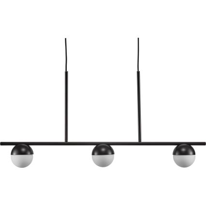 Nordlux - Lámpara colgante CONTINA 3xG9/5W/230V negro