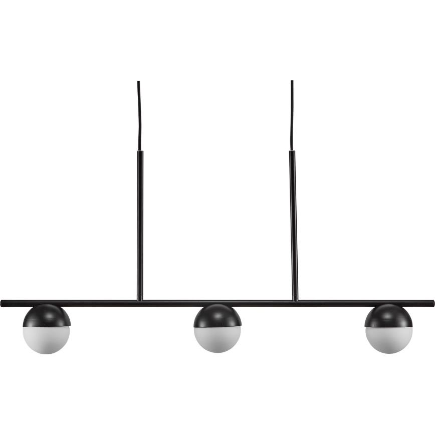 Nordlux - Lámpara colgante CONTINA 3xG9/5W/230V negro