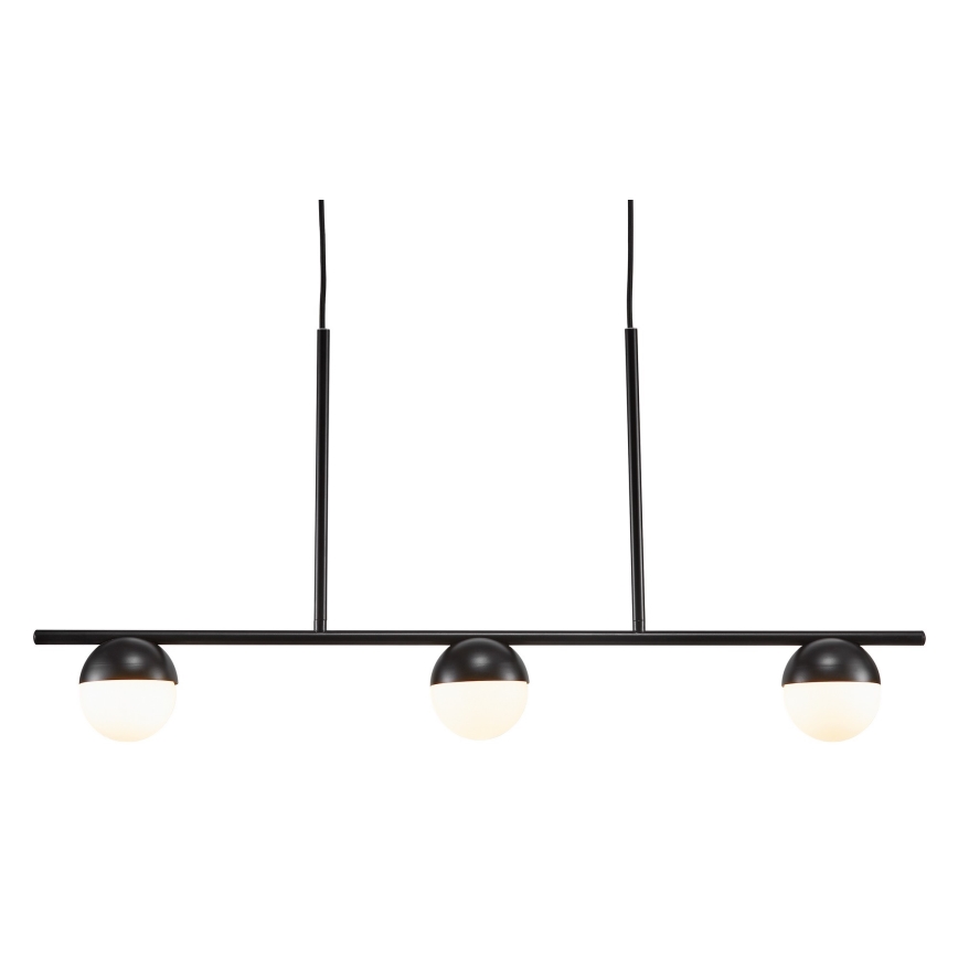 Nordlux - Lámpara colgante CONTINA 3xG9/5W/230V negro