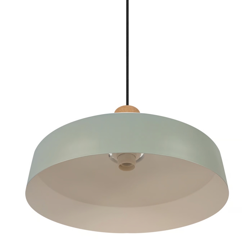 Nordlux - Lámpara colgante ELVAS 1xE27/60W/230V diá. 37,5 cm verde