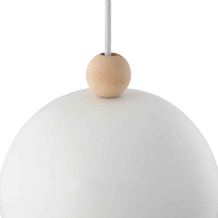 Nordlux - Lámpara colgante GASTON 1xE27/40W/230V blanco