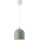 Nordlux - Lámpara colgante GASTON 1xE27/40W/230V Verde/blanco