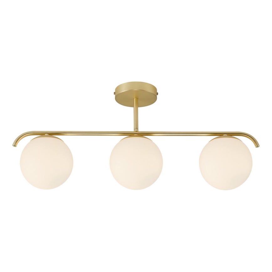 Nordlux - Lámpara colgante GRANT 3xE14/25W/230V dorado