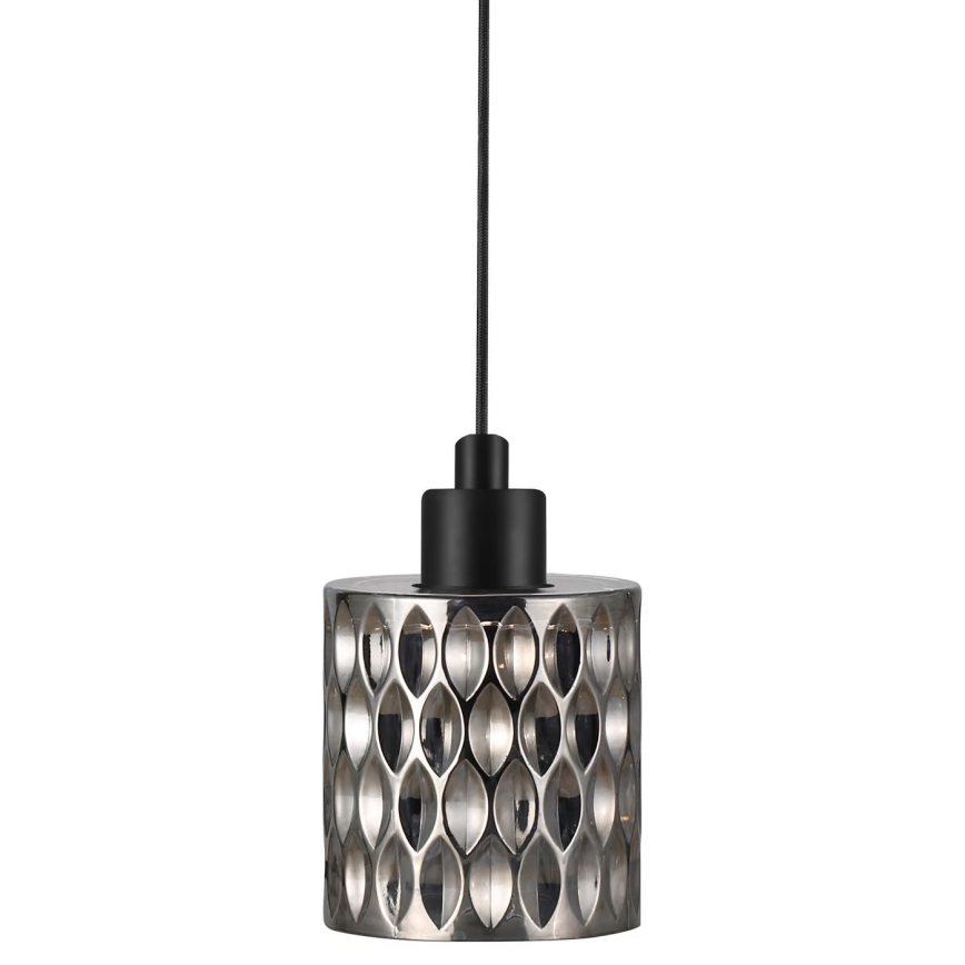Nordlux - Lámpara colgante HOLLYWOOD 1xE27/60W/230V ahumado