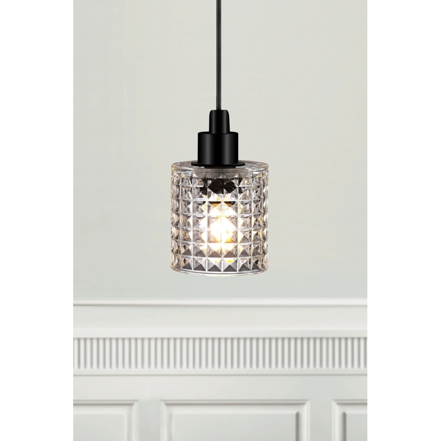 Nordlux - Lámpara colgante HOLLYWOOD 1xE27/60W/230V transparente