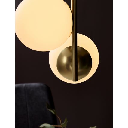 Nordlux - Lámpara colgante LILLY 3xE14/40W/230V dorado