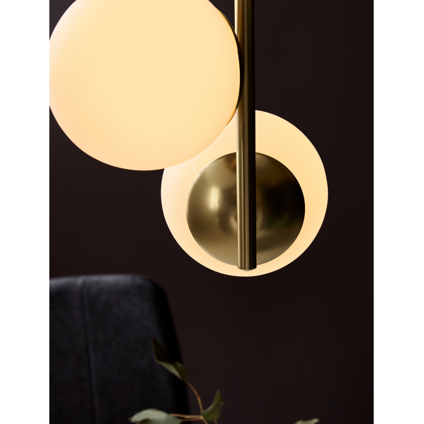 Nordlux - Lámpara colgante LILLY 3xE14/40W/230V dorado