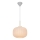 Nordlux - Lámpara colgante MILFORD 1xE27/40W/230V diá. 30 cm blanco