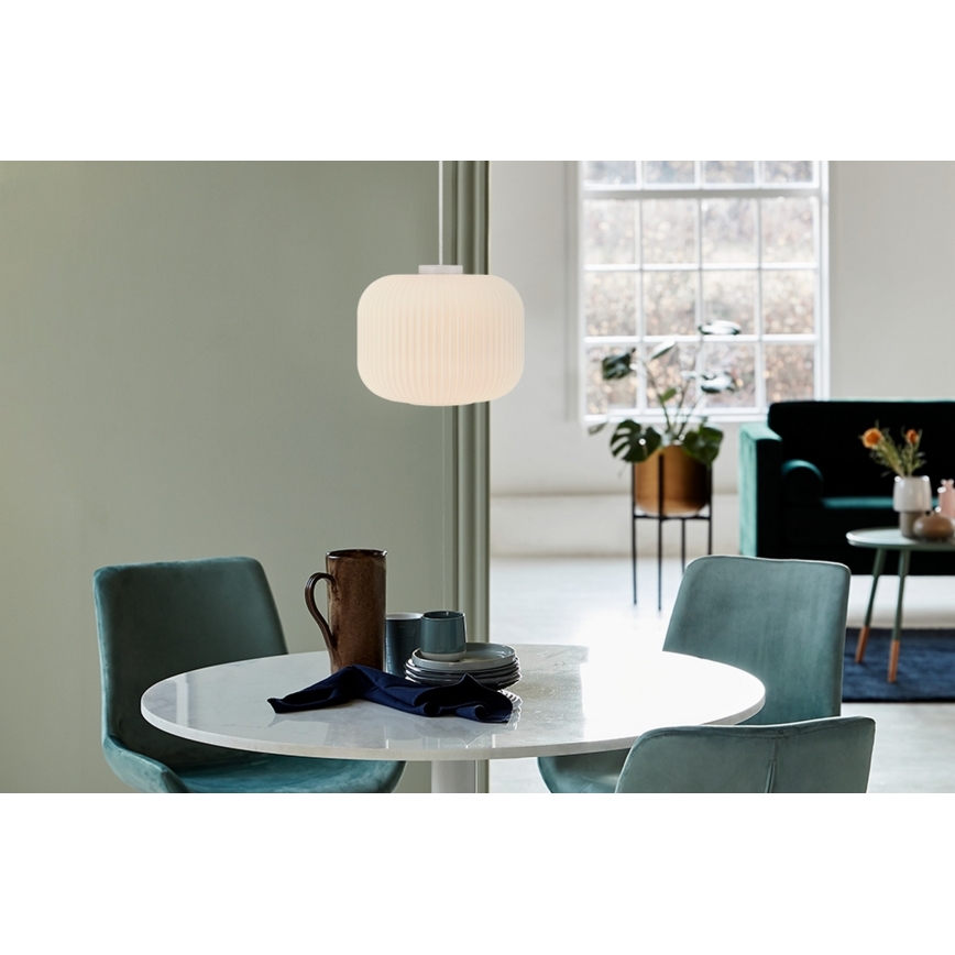 Nordlux - Lámpara colgante MILFORD 1xE27/40W/230V diá. 30 cm