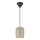 Nordlux - Lámpara colgante NOTTI 1xE27/25W/230V gris