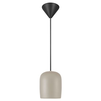 Nordlux - Lámpara colgante NOTTI 1xE27/25W/230V gris