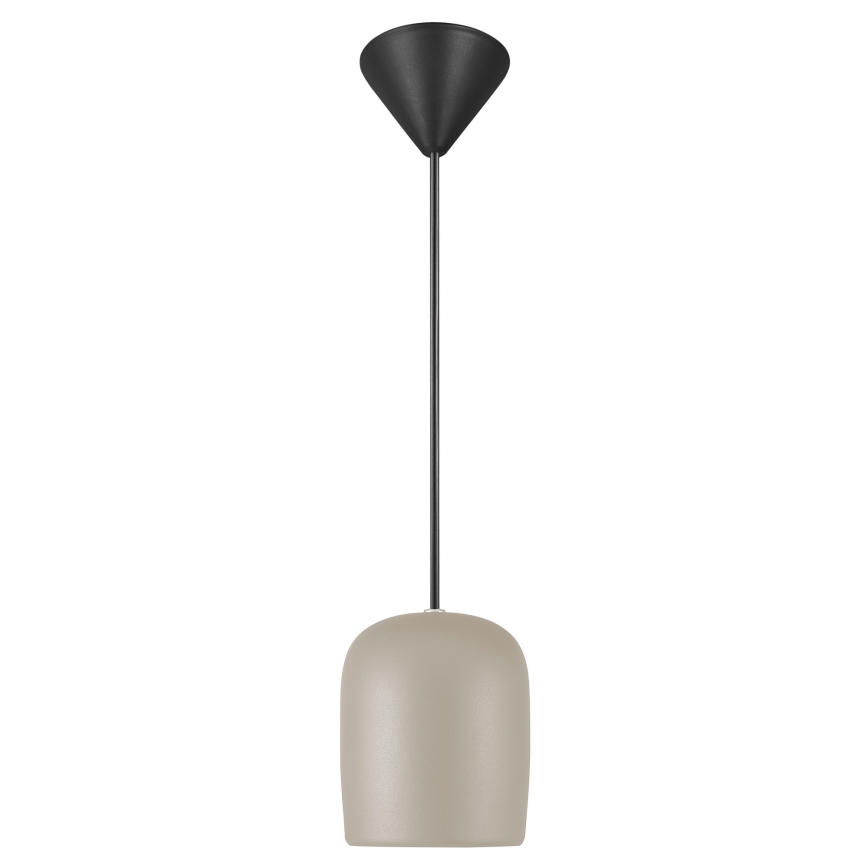 Nordlux - Lámpara colgante NOTTI 1xE27/25W/230V gris